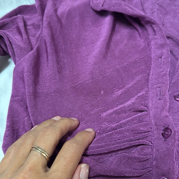 Purple with Jean Andy dress long sleeve - Picture 11 of 13
